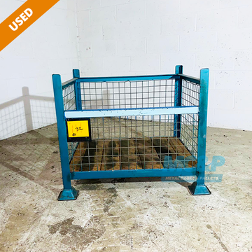 Used Mesh Sides Pallet Cage Stillage